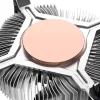 Hybridkühler Akasa Intel LGA1700 Aluminium Schwarz 3,76 mmH2O Kugellager