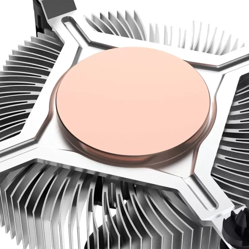 Hybridkühler Akasa Intel LGA1700 Aluminium Schwarz 3,76 mmH2O Kugellager