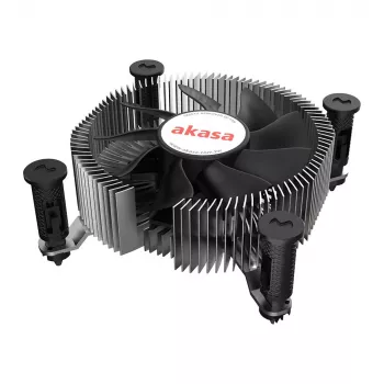 Hybridkühler Akasa Intel LGA1700 Aluminium Schwarz 3,76 mmH2O Kugellager