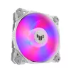 Luftkühler ASUS TUF GAMING TF120 ARGB WHITE EDITION — 3×120 mm Lüfter, 1900 U/min, 29 dB, Fernbedienung