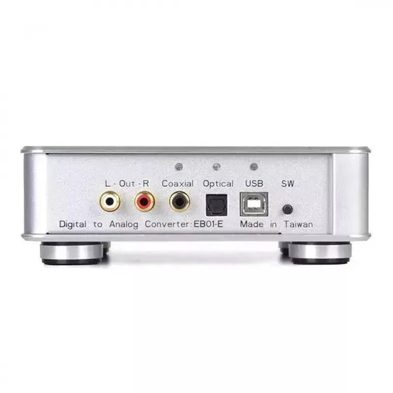 Audio Interface Silverstone EB01-E Silber