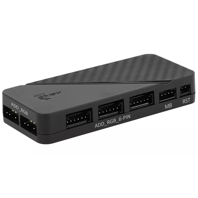Aerocool Saturn 12F Pro ARGB Gehäuselüfter, 3er-Pack inkl. Controller, 120 mm
