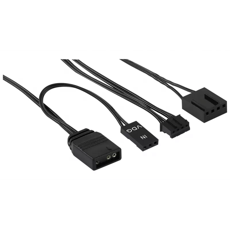 Aerocool Saturn 12F Pro ARGB Gehäuselüfter, 3er-Pack inkl. Controller, 120 mm