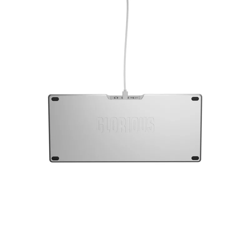Mechanische Gaming-Tastatur GLORIOUS GMMK 3 PRO 75% Kabelgebunden USB QWERTY RGB Silber (US)