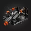 Pedale Asetek 40-010-0000001 Gaming-Controller USB Rot-Grün Hintergrundbeleuchtung
