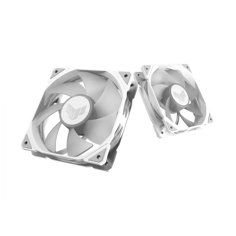 ASUS TUF GAMING TR120 ARGB 1er-Pack Weiß Computergehäuse Luftkühler 12 cm