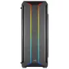 Aerocool SKYLINEV2BK PC ATX Case Dual Front Panel LED ARGB Fan ARGB 12cm Schwarz