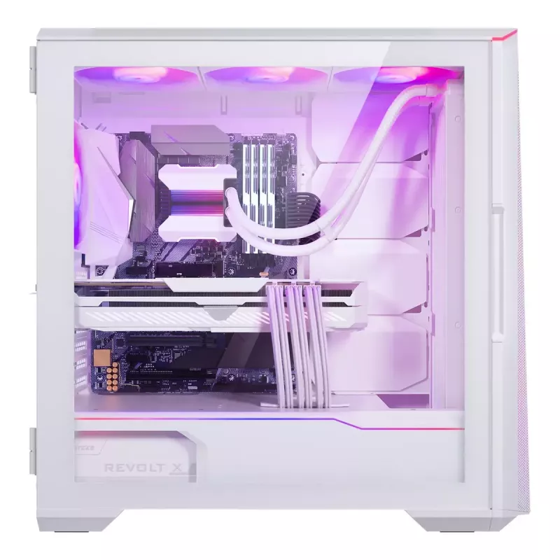 PC-Gehäuse Phanteks ECLIPSE G500A DRGB Midi Tower Weiß