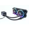 Flüssigkühler Alphacool Eisbaer Aurora 240 CPU Prozessor Schwarz
