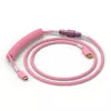 Spiralkabel USB GLORIOUS GMMK Pixel Pink 1,5m – abnehmbares Spiralkabel für Tastaturen