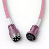 Spiralkabel USB GLORIOUS GMMK Pixel Pink 1,5m – abnehmbares Spiralkabel für Tastaturen