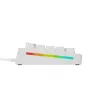 Mechanische Gaming-Tastatur GLORIOUS GMMK 3 65% Weiß — Kabelgebunden USB, RGB, QWERTY (US)