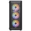 Aerocool BEAMBKV2 Gaming ATX-Gehäuse 4 Lüfter 12cm FRGB Schwarz
