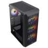 Aerocool BEAMBKV2 Gaming ATX-Gehäuse 4 Lüfter 12cm FRGB Schwarz