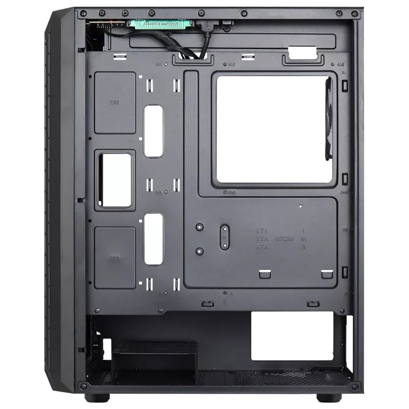 Aerocool BEAMBKV2 Gaming ATX-Gehäuse 4 Lüfter 12cm FRGB Schwarz