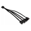 RGB-Splitterkabel Alphacool 18710 Schwarz Kunststoff