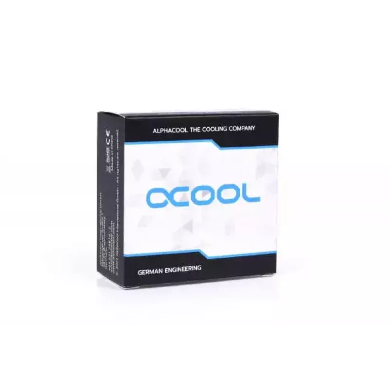 Fitting Alphacool 17594 Messing Schwarz 19,7 mm Breite