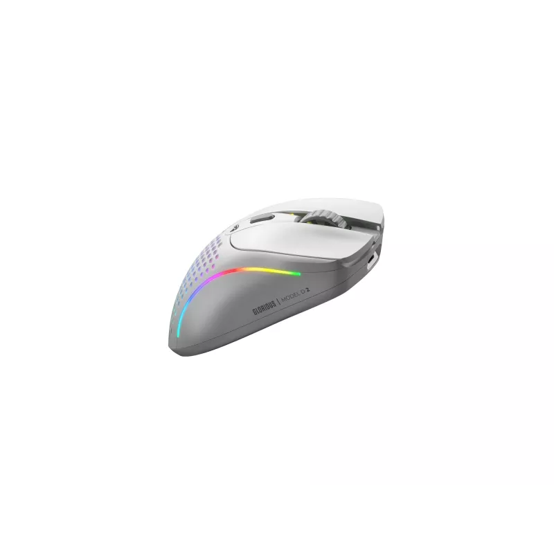 Glorious Gaming Glorious Model D 2 Wireless - Mattweiß, Rechtshänder, RF Wireless, 19000 DPI, Weiß
