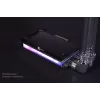 Alphacool Core M.2 NVMe PCIe 5.0 Flüssigkeitskühler mit Backplate
