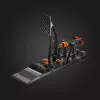 Asetek Gaming Pedale 40-010-0000002 — Kabelgebundene PC-Pedale, Aluminium-/Bronzegehäuse, Schwarz/Orange/Weiß