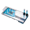Wasserblock + Backplate Phanteks Glacier G40 Acrylic Copper Grau Transparent