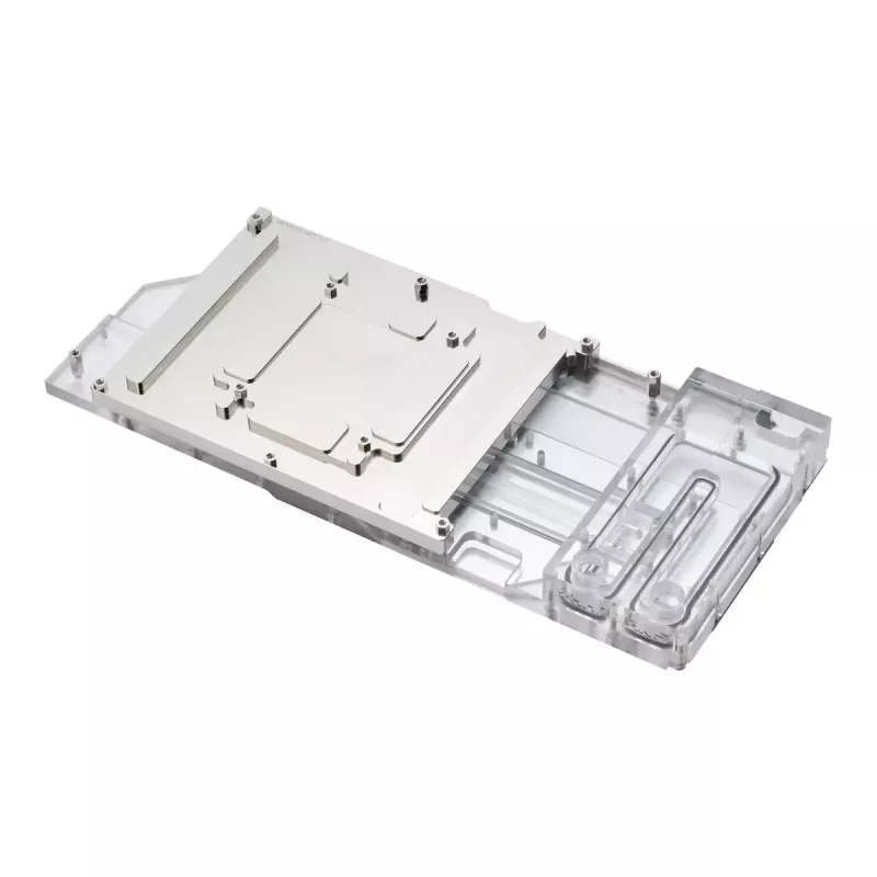 Wasserblock + Backplate Phanteks Glacier G40 Acrylic Copper Grau Transparent