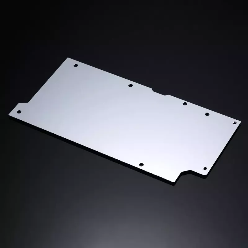 Wasserblock + Backplate Phanteks Glacier G40 Acrylic Copper Grau Transparent