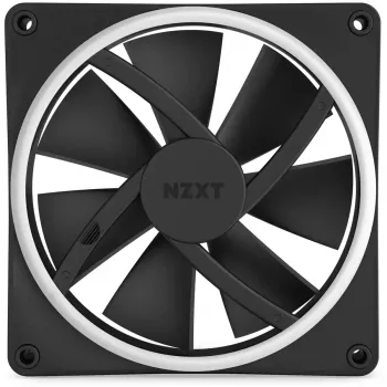 Lüfter NZXT F120 RGB DUO 12 cm Schwarz 500–1800 RPM 2.42 mmH2O