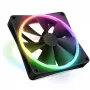 Lüfter NZXT F120 RGB DUO 12 cm Schwarz 500–1800 RPM 2.42 mmH2O