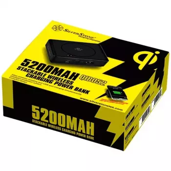 Tragbare Powerbank Silverstone QIB052 5200 mAh