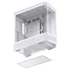 Computergehäuse Jonsbo D400 Midi Tower ATX Tempered Glass – Weiß