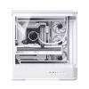 Computergehäuse Jonsbo D400 Midi Tower ATX Tempered Glass – Weiß