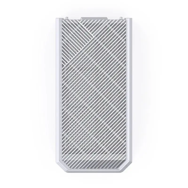 Computergehäuse Jonsbo D400 Midi Tower ATX Tempered Glass – Weiß
