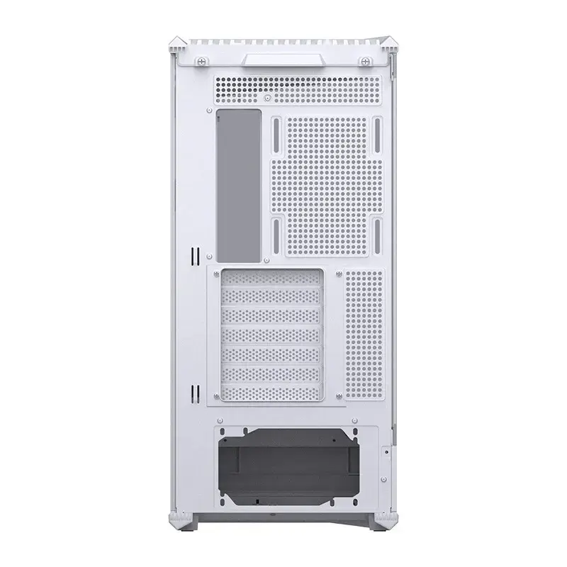 Computergehäuse Jonsbo D400 Midi Tower ATX Tempered Glass – Weiß