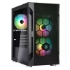 PC-Gehäuse Silverstone FARA H1M PRO Micro Tower Schwarz