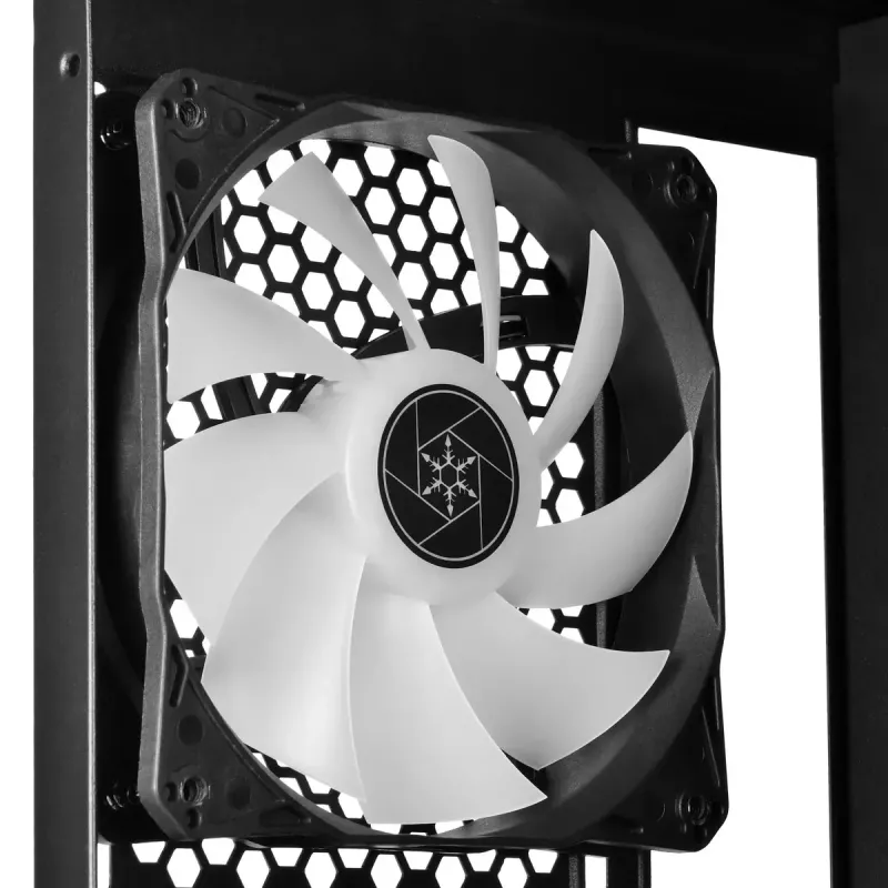 PC-Gehäuse Silverstone FARA H1M PRO Micro Tower Schwarz