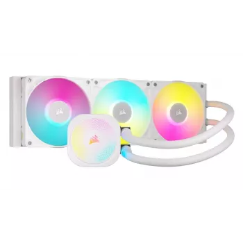 CORSAIR CPU-Kühler - Icue Link Titan 360 Rx RGB Aio Flüssigkeitskühler - Weiß