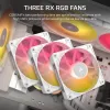 CORSAIR CPU-Kühler - Icue Link Titan 360 Rx RGB Aio Flüssigkeitskühler - Weiß