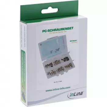 InLine PC Server Schraubenset 83 Stk.
