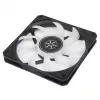 Luftkühler Silverstone Air Slimmer 120 12 cm Schwarz Transparent
