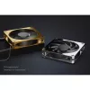 Lüfter Alphacool Apex Stealth Metall 12 cm Weiß 400-3000 U/min 30-49,9 dB