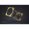 Lüfter Alphacool Apex Stealth Metall 12 cm Weiß 400-3000 U/min 30-49,9 dB