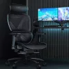 Mesh-Sitz ThunderX3 XTC Mesh-Rückenlehne Schwarz Höhe 118-126 cm