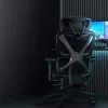 Mesh-Sitz ThunderX3 XTC Mesh-Rückenlehne Schwarz Höhe 118-126 cm