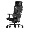 Mesh-Sitz ThunderX3 XTC Mesh-Rückenlehne Schwarz Höhe 118-126 cm