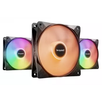 be quiet LIGHT WINGS LX 120mm PWM 3er-Pack Schwarz Computergehäuse-Lüfter 12 cm 3 Stück