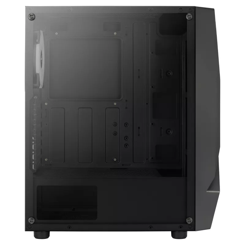 Aerocool SCAPEBKV3 Gaming ATX-Gehäuse Front RGB LED Tempered Glass 3x ARGB-Lüfter Schwarz