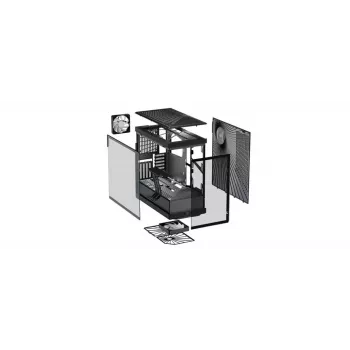 PC-Gehäuse HYTE Y40 Midi Tower Schwarz