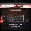 Axagon HMC-KB-GE, USB 5Gbps Hub mit Tastatur, HDMI 4K/60Hz, 3x USB-A, SD/mSD, Audio, PD 100, deutsches Layout