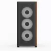 Aerocool D501A Midi Tower Schwarz, Holz